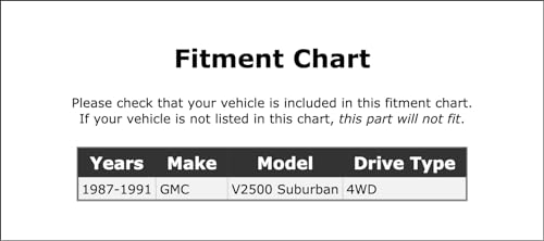 Locking Hub Service Kit Compatible With GMC V2500 Suburban 4WD 1987 1988 1989 1990 1991 PC-396153