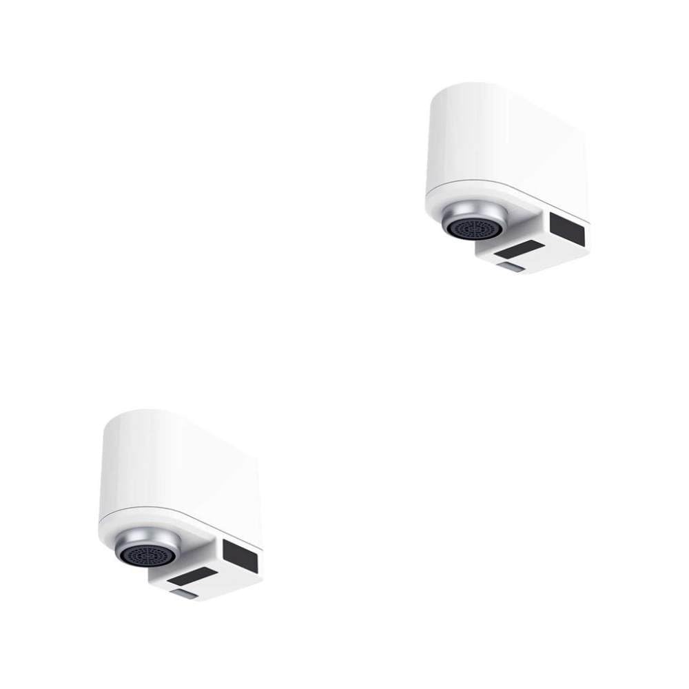 Grifo inteligente Mezclador con sensor de ahorro de agua Detección de luz roja Adaptador automático Grifos M22/M24 No para baño Cocina, Tipo B 2 PCS