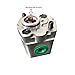 CBK-F5.0C/CBK-F8.0C Hydraulic Gear Pump Assembly Aluminum Alloy Construction 20MPa High Pressure Clockwise Rotation Compatible For Universal Industrial Power Systems(CBK-F7.0C-CCW)