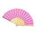 Colours & Beauty rosa Frauenfächer aus Holz | Hochzeitsfächer | Hochzeitsfan | Hochzeitsgeschenke | Personalisierte Hochzeitsfächer | Japanische Fächer | Zeremoniefächer