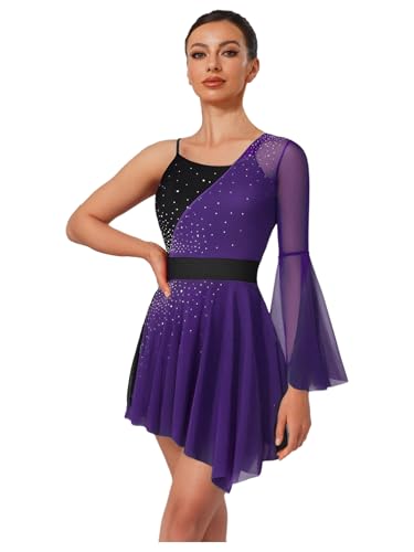 Robe de patinage artistique et dancewear pour l'entraînement de rumba et salsa
