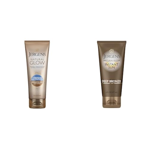 Jergens Natural Glow + Firming Daily Moisturizer Medium to Tan Sk...