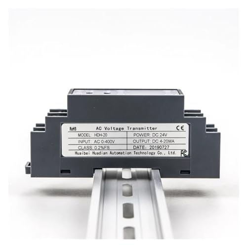 Sensor de efecto Hall de corriente CA/CC y alto voltaje 0-200V para control industrial 12-24V 2