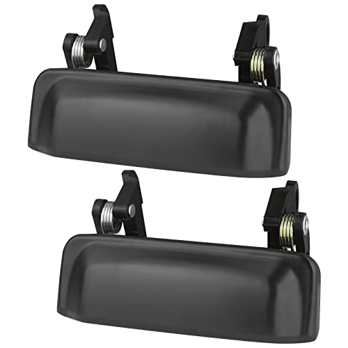 Tqponly 79102 Exterior Door Handle,Compatible With 1998-2005 Ford Explorer Sport Trac Mercury Mountaineer Front Rear Left Driver&Right Passenger Side #TOP11
