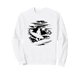 Surfing Guy Surfboard Sweatshirt