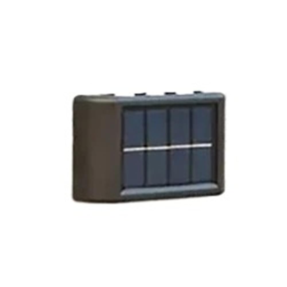 Applique Solaire Murale Étanche 10LED Luminaire Décoratif Extérieur Jardin Terrasse