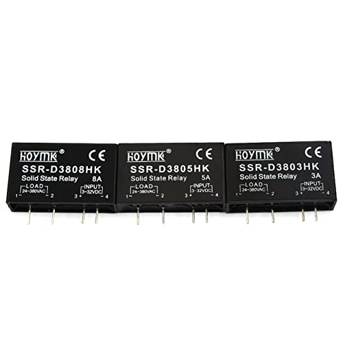 Relé SSR-D3808HK para eliminar fallos mecánicos en placas de control PCB 5A 6