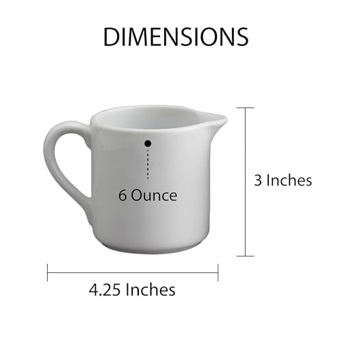 HIC Kitchen Contemporary Creamer And Sugar Bowl With Lid Set, Fine Porcelain, For Serving Sugar, Milk, Cream, Syrup, And Sauces, 3-Piece Set