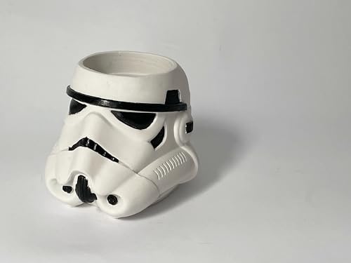 Star Wars-Inspired Silicone Mold for Stormtrooper Planter – Perfect for Concrete, Resin, and More - Image 3