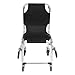 Portable EMS Emergency Stair Climbing Wheelchai Foldable Lightweight Rescue Evacuation Chair 352 lbs Capacity Aluminum Alloy Frame for Home, Hospital