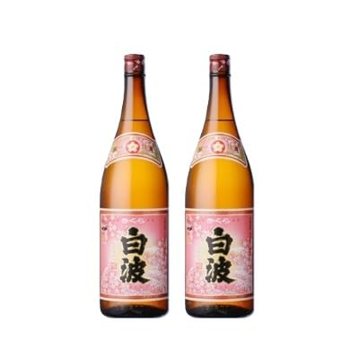 (毎月定期便)薩摩酒造の定番の焼酎(さくら白波)1800ml×2本セット 全2回