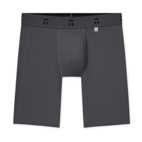 Image of Tommy John Men's Air 8 inch Boxer Brief Underwear - Hammock Pouch