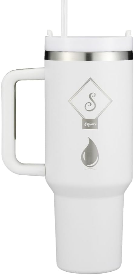 Ssquare Quencher H2.0 FlowState 40oz Stainless Steel Vacuum Insulated Tumbler with Lid and Straw for Water, Iced Tea, Smoothie and More. (Green) - Image 3