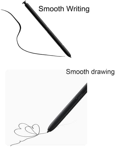 Penna S22 Ultra S Pen di ricambio per Samsung Galaxy S22 Ultra 5G SPen, Penna per S Pen Galaxy S22 Ultra con FunzioneBluetooth,Nero