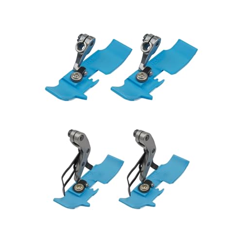 2 Piezas Prensatelas de Metal para Máquina de Coser miniatura 3