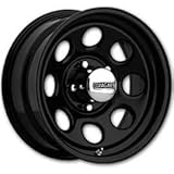 Cragar Series 397 Black Soft 8 Wheel - 17x8' - Bolt Pattern 5X5' - Back Spacing 4.5'