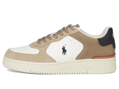 Polo Ralph Lauren Men's Masters Court Nubuck & Leather Sneakers4