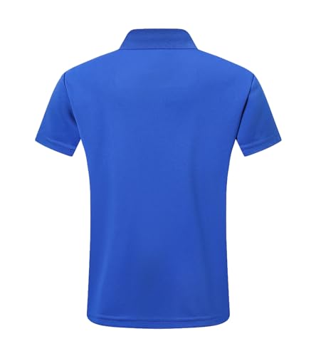4 Pack Boys Mesh Athletic Polo Shirt Dry-Fit Golf Moisture Wicking Active Short Sleeve for Youth - Image 4