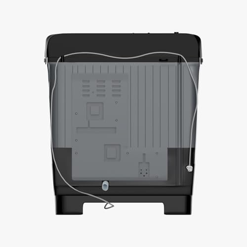 Image of Acer 9.0 Kg 5 Star Semi-Automatic Top Loading Washing Machine (AR90SAMBGL124D, Black-Grey, 4 Wash Programs, Hexa Flow Pulsator, Advanced Lint Filter)