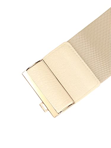 Women Stretchy Waist Belt, Vintage Wide Elastic Cinch Belt Waistband for Dress2