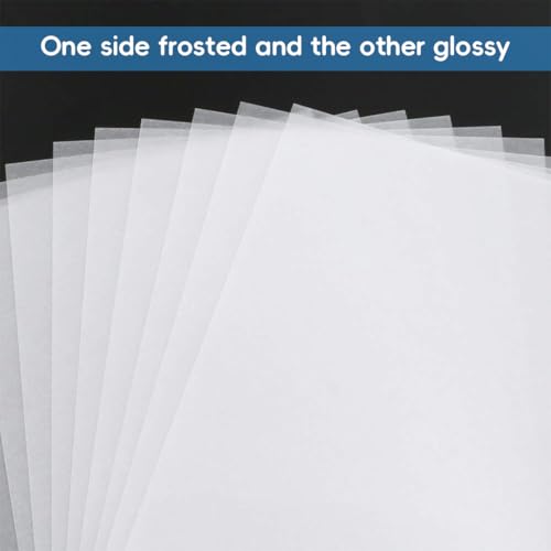 Image of PATPAT 20Pcs Heat Shrink Art Film Paper, Sanded Shrink Film Papers Shrinky Art Paper Crafts Set For Kids Creative Craft Not Applicable To Printers Microwave 165C Or 329 For 1-2 Minute,White