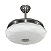 TODOLAMPARA - Ventilador DE Techo LED Modelo Jazz con Altavoz, ASPAS Plegables Y LUZ Regulable