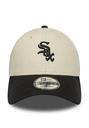 Casquette New Era 9Forty beige Chicago White Sox strapback ajustable en coton - 2