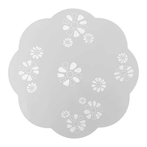 bysonice Fuente de agua para gato, fuente de agua de 34 cm, alfombrilla de silicona adorable, multifuncional, alfombrilla para comidas, alfombrilla para beber, para mascotas, gatos, perros Cover