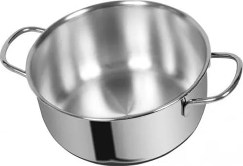 Casserole Ă induction en acier inoxydable 26 cm
