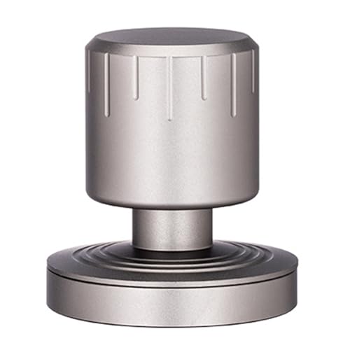 Prensador de café, herramienta manual de acero inoxidable con rebote automático, equipo esencial de barista para los amantes del café