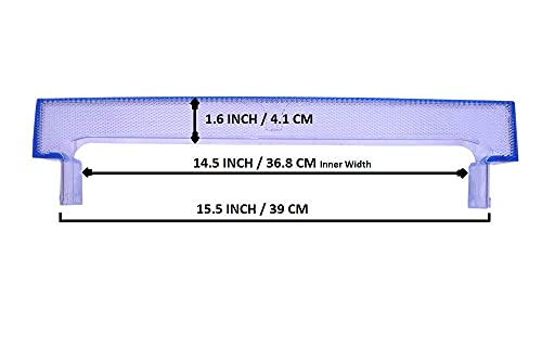 AHC Refrigerator Bottle Shelf Rack Compatible with Samsung Single Door Fridge 190L | Replacement Door Bottle Holder | Spare Part Code DA63-06899 | Durable Plastic Shelf
