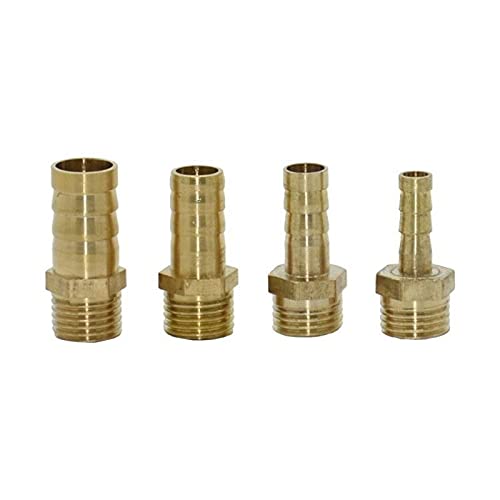 Agricultural irrigation tools Brass Montage van de Pijp 4mm 6mm 8mm 10mm 12mm slangtule Connector 1/8" 1/4" 1/2" 3/8" 3/4" BU Copper Connector Garden 2 stuks Easy to use, fast and easy - Image 5