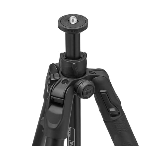 Manfrotto Befree GT PRO-Stativbeine, professionelles Reisestativ, Aluminium, Kamera- und Videostativ, Drehverschluss, kompakt und tragbar, für DSLR, spiegellose Kameras, Foto- und Videoköpfe