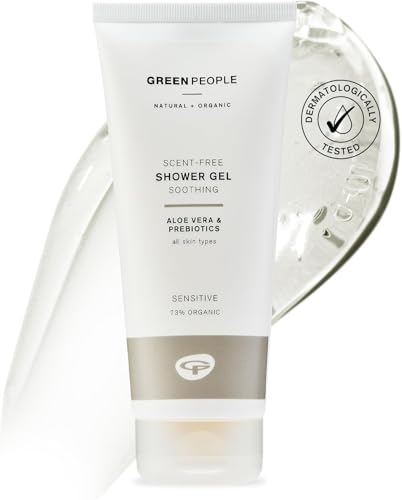 Green People Fragrance Free SLS Free Shower Gel, 200ml