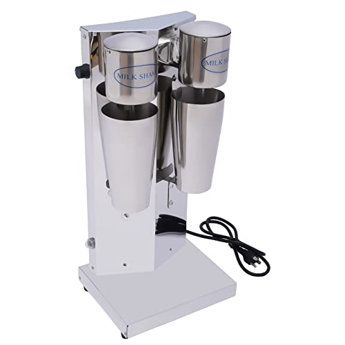 Stainless-Steel-Milk-Shaking-Machine-Electric-Drink-Mixer-Heavy-Duty-Drink-Mixer-with-Double-Head-Commercial-Restaurant-Quality-Retro-Milkshake-Maker-180W
