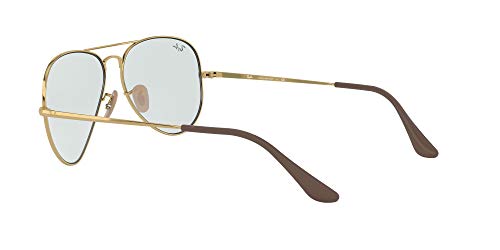 Image of Ray-Ban Unisex Polarized Pilot Sunglasses - 0RB3689