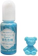 TuToy 15G Pigmento De Color Sólido 18 Colores Uv Resina Cristal Pegamento Colorant Tintes Diy Arte Craft Sellado Botella - Azul Claro