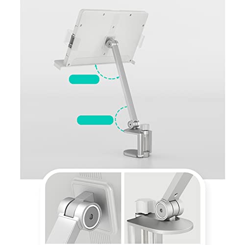 Multifunction Kids Learning Book Arm Stand Rotate Clip Mount Angle Adjustable Recipe Holder Reading Rack For Home Tabletop Kitchen Cooking #TOP4