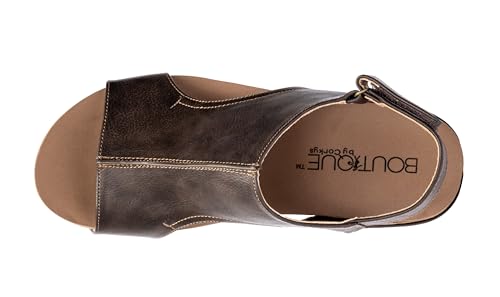 Image of Corkys Footwear Volta Wedge - Chic Elegance Meets All-Year Comfort with a 2-Inch Cork Heel and Marshmallow Insole for Stylish Everyday Wear and All-Day Comfort