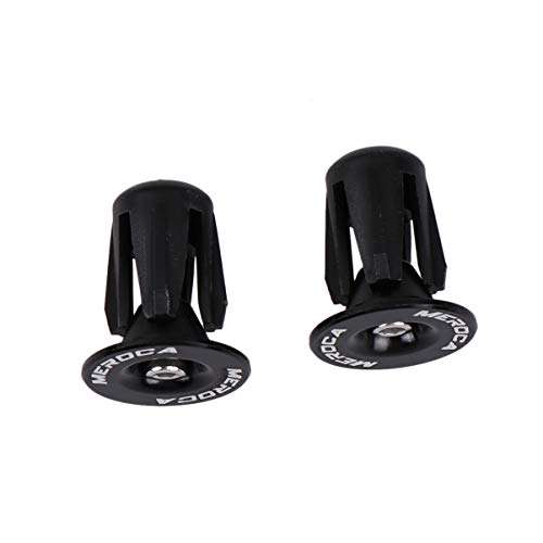 Garneck 1 Paio di Tappi per Manubrio in Alluminio