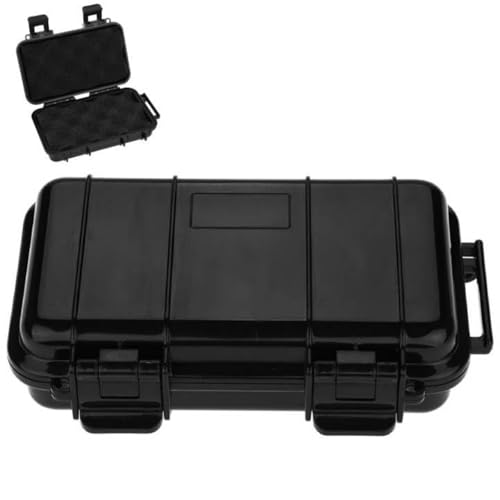 Caja a Prueba de Golpes al Aire Libre, Caja Impermeable Caja de Almacenamiento en seco, a Prueba de Golpes, con caja sellada impermeable a prueba de golpes y presión al aire libre para Pescar, Camping