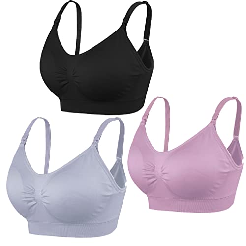 Soutien-gorge d'allaitement et de sommeil COLOMI, brassière active de maternité pour le quotidien