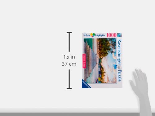 Puzzle 1000 pièces : Île des Caraïbes Ravensburger France - vue 6