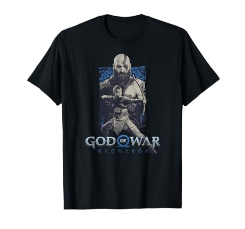God of War: Ragnarok Bow and Arrow Kratos and Atreus T-Shirt