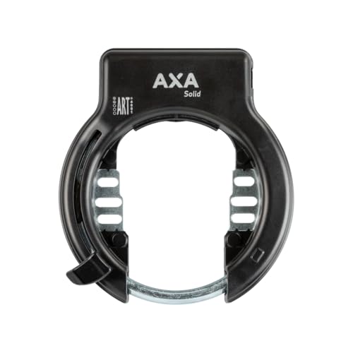 AXA Candado de marco sólido – Nivel de seguridad 10 – Apertura ancha 57 mm – Llave no extraíble – Negro