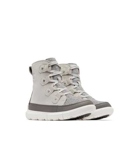 Sorel Explorer Joan WP, Botas de invierno impermeables, Mujer, Moonstone Sea Salt Explorer Next...
