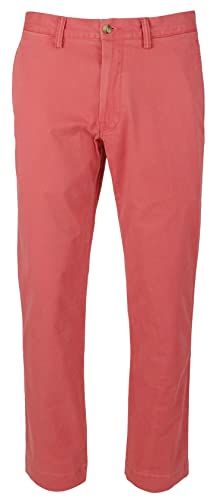 POLO RALPH LAUREN Men's Stretch Slim Fit Twill Chino Pants NRd 32WX30L