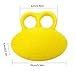 Finger Grip Ball, Hand Exerciser Grip Strengthener,Stroke Rehab Equipment,Stress Balls for Adults, Finger Gripper Strengthening Exercise for Hand(Yellow)