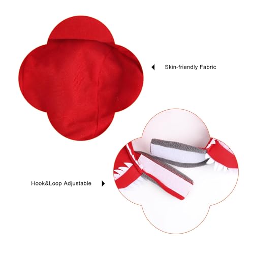 Delifur 23CHOMPER Dog Halloween Chomper Costume - Bulldog Pet Holiday Demon Hat Scary Flower Costume Cute Cosplay Outfits Funny Clothes thumb #3