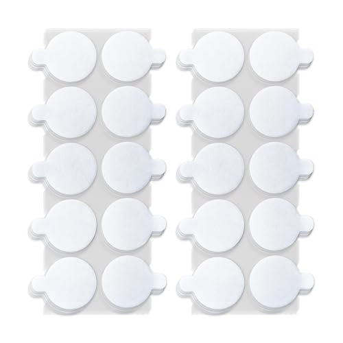 Image of JIEHENG 300Pcs Double Sided Dot Stickers,0.8 inch Adhesive Dots(20mm) | Removable Adhesive Putty Stickers,Waterproof,Clear Sticky Adhesive Mounting Putty